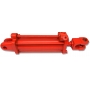 MOCNY SIŁOWNIK HYDRAULICZNY 75x30 SKOK 200 L= 505 mm